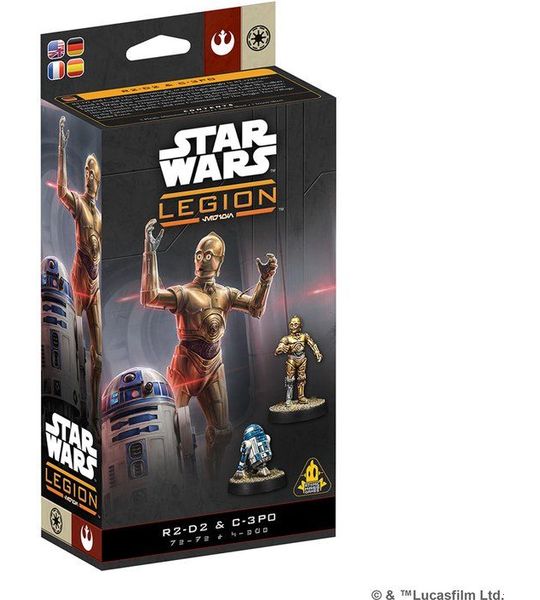 Star Wars Legion R2-D2 & C-3PO - Uitbreiding - Miniature Game - EN/FR/ES