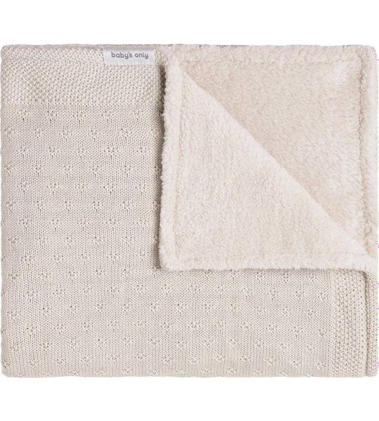 Wiegdeken Baby's Only Mood Teddy Warm Linen