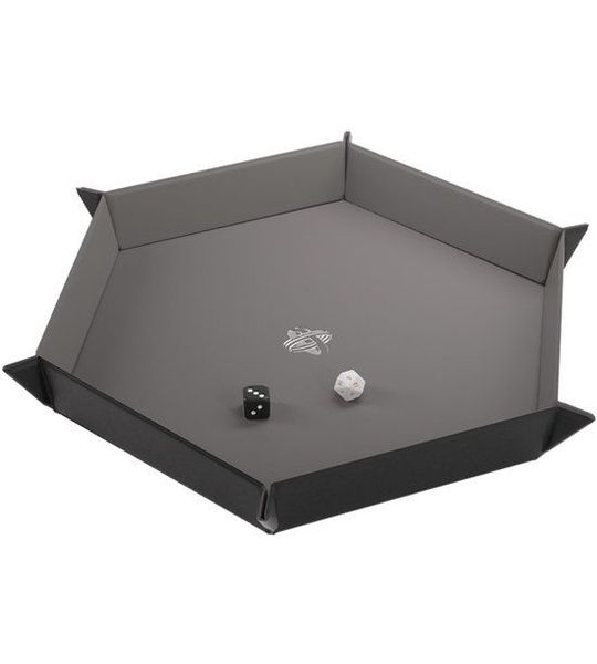 Dice Tray Magnetic Hexagonal: Grijs - Accesoires