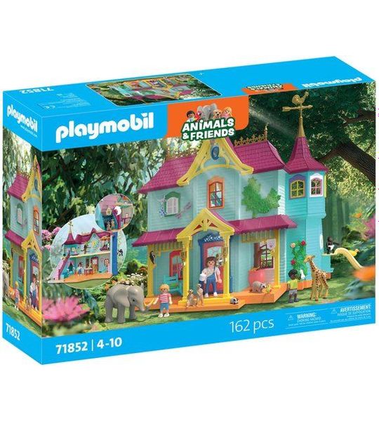 PLAYMOBIL Animals & Friends: Colourful Animal Mansion - 71852