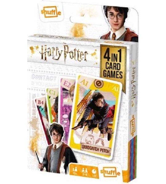 Harry Potter 4 in 1 Kaartspellen Playing Cards