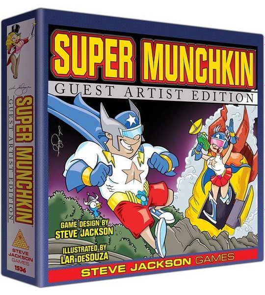 Super Munchkin Guest Artist Edition - kaartspel - Engels - Steve Jackson Games