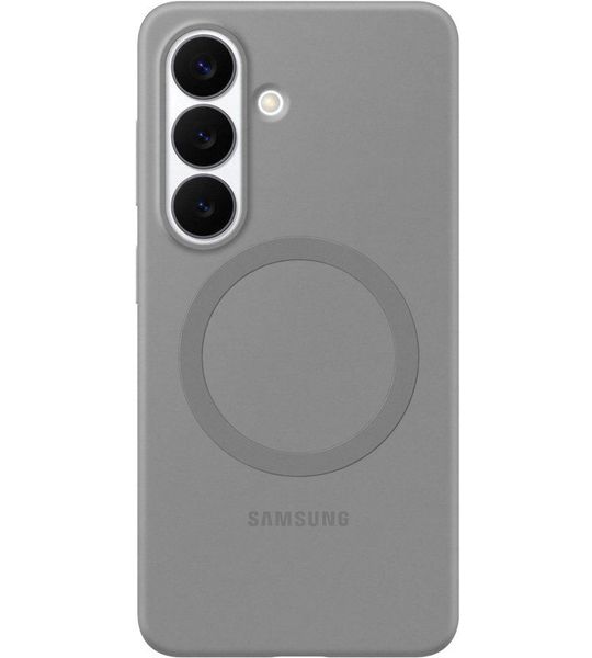 Samsung Silicone Magnet Telefoonhoesje Voor Samsung Galaxy S26+ Grijs