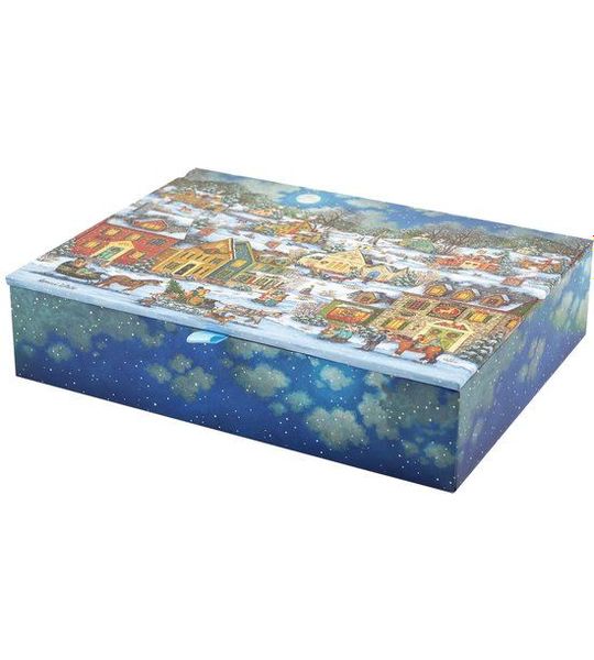 Festive Village Holiday Cards
