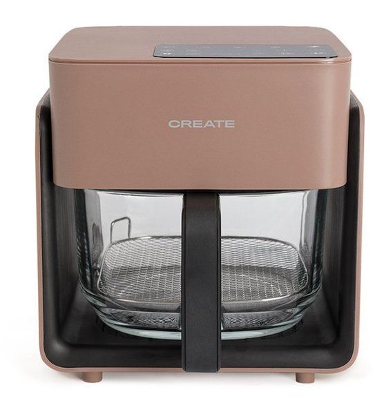 CREATE - 4,2L Glazen Airfryer met Stoomfunctie - AIR FRYER STUDIO CRYSTAL