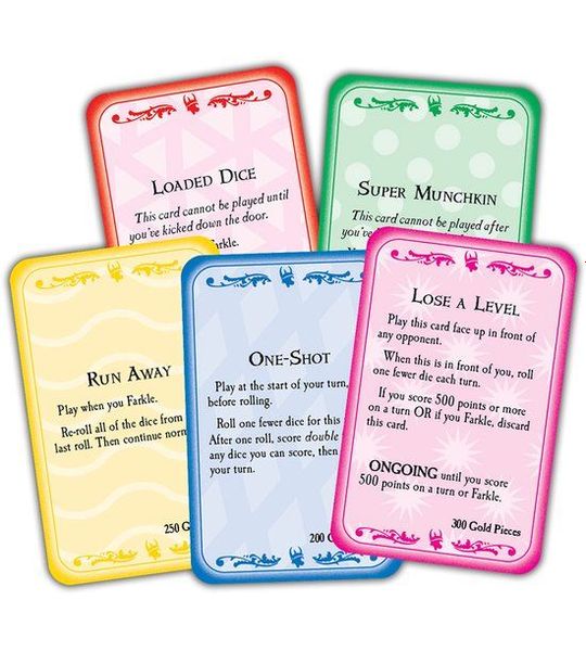 Munchkin Farkle - Kaartspel - Engelstalig - Steve Jackson Games