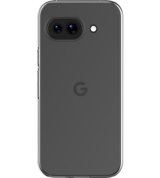 Just in Case Soft Design Google Pixel 9a Back Cover Transparant