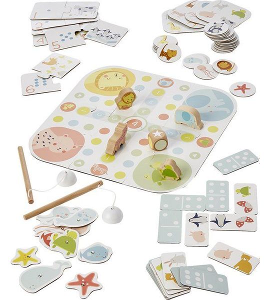 Vertbaudet Koffer Mijn eerste spelletjes