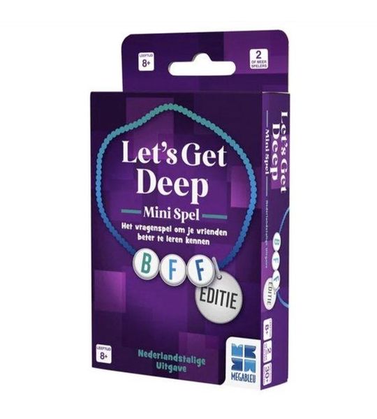 Megableu - Let's Get Deep BFF Editie MINI - kaartspel - Nederlands