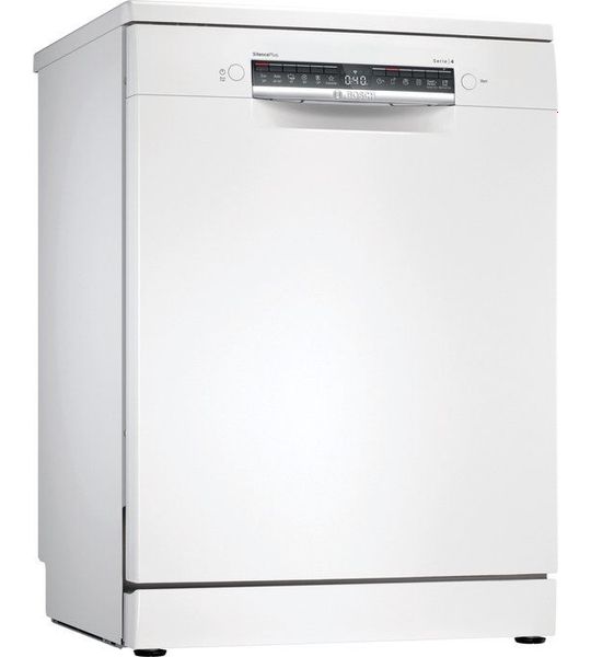 Bosch SMS4EMW01E Vrijstaande vaatwasser Wit