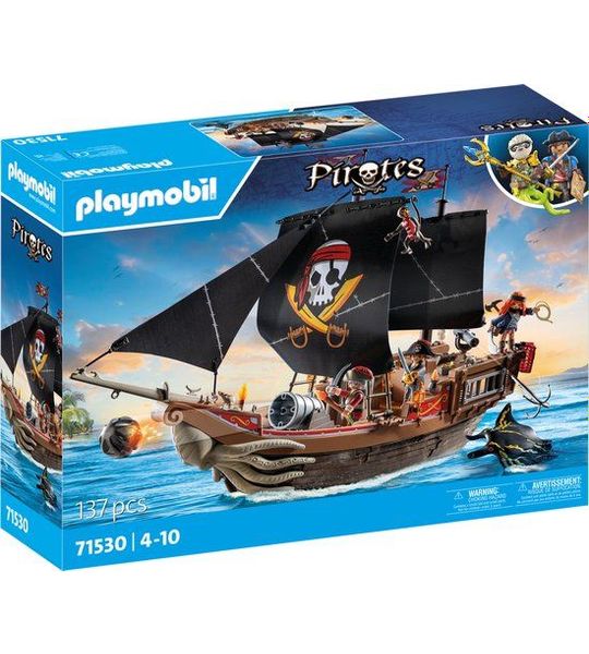 PLAYMOBIL Pirates Groot piratenschip - 71530