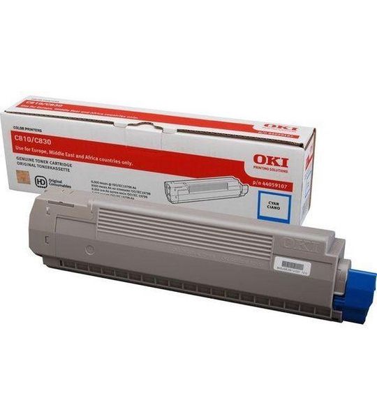 Oki C810 / C830 Toner cyaan