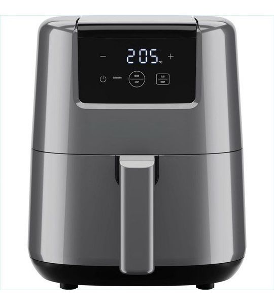 SCH® Mini airfryer - Airfryer - Airfryer klein - Grijs - ‎22cm x 26cm x 25cm