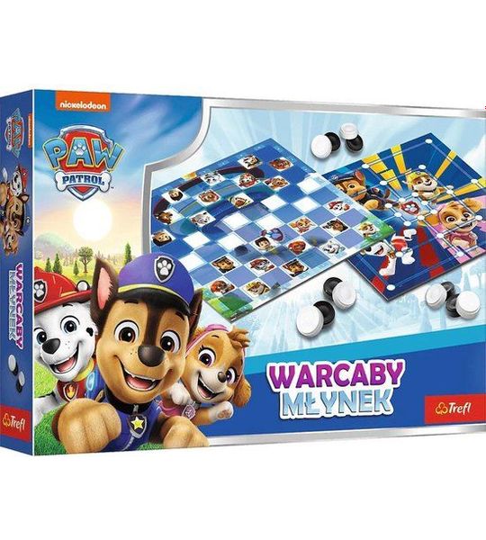 Warcaby Młynek Paw Patrol