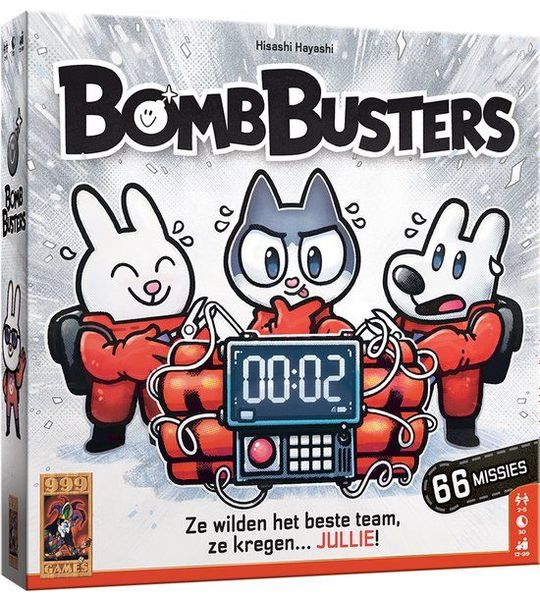 999 Games - Bomb Busters - Bordspel - Coöperatief deductiespel