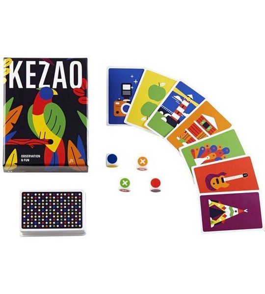 Laboludic - Kezao - Kaartspel - 2-4 Spelers - Geschikt vanaf 6 Jaar