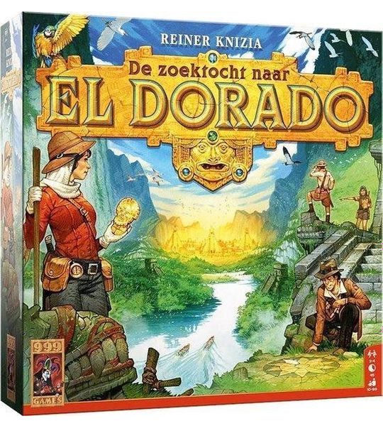 De Zoektocht naar El Dorado - Bordspel - 999 Games