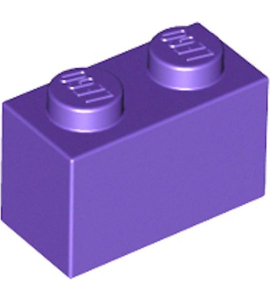 LEGO 3004 Steen 1x2 Donker Paars (100 stuks)
