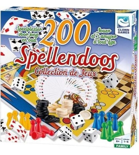 Clown Games Spellendoos 200-delig