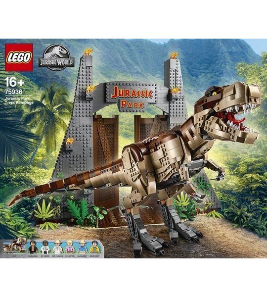 LEGO D2C Jurassic: T. Rex Chaos (75936)