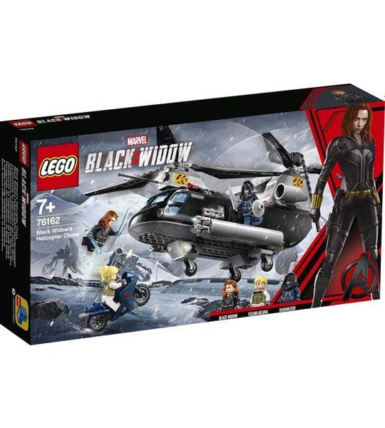 LEGO Marvel Avengers Black Widow's Helicopter Chase -76162
