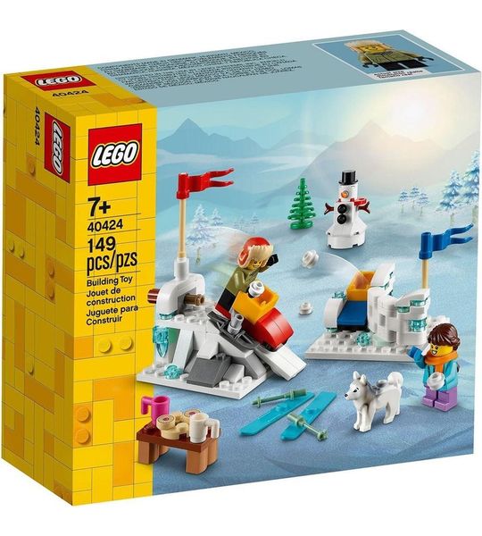 LEGO Kerst Winters Sneeuwballengevecht 40424