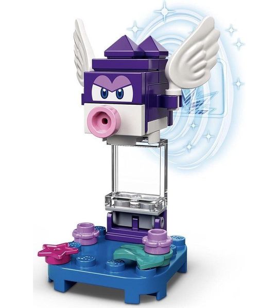 LEGO 71386 Super Mario Serie 2 Personagepakket - Spiny Cheep Cheep (verpakt in transparant zipzakje)
