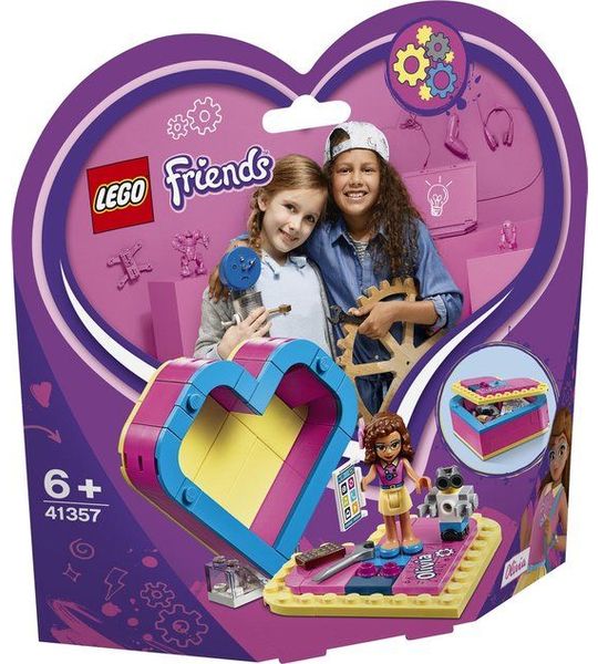 LEGO Friends Olivia's Hartvormige Doos - 41357