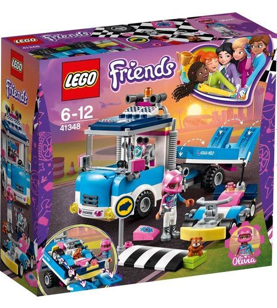 LEGO Friends Kart Onderhouds- en Reparatietruck - 41348