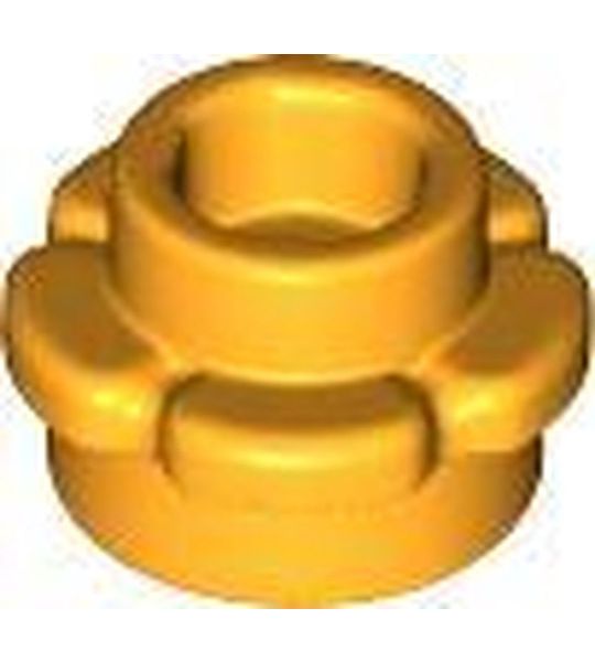 LEGO 24866 Bloem Rond 1x1 Oranje (100 stuks)