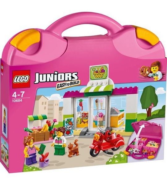 LEGO Juniors Supermarkt Koffer - 10684