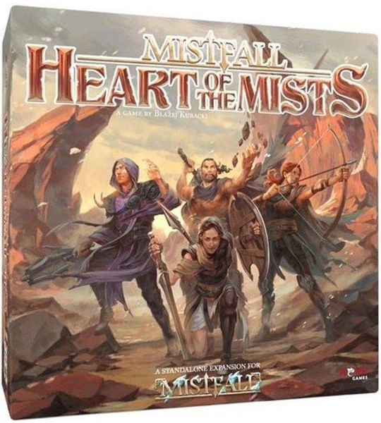 mistfall heart of the mists boardgame