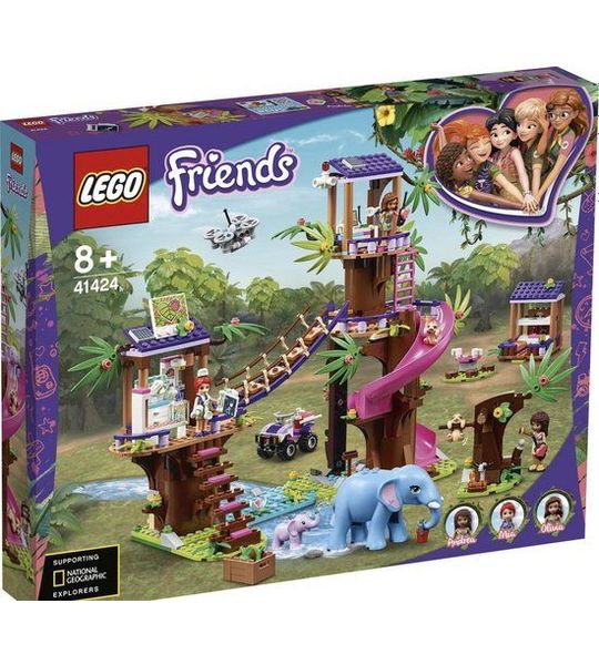 LEGO Friends Jungle Reddingsbasis - 41424