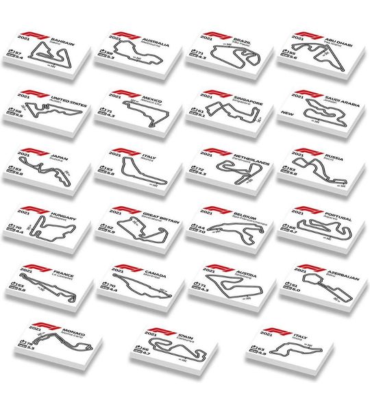 LEGO formule 1 tracks bundel 2021