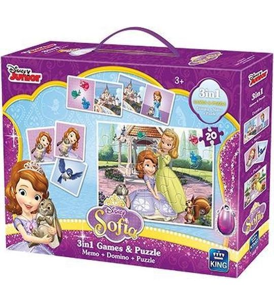 Disney 3in1 Games+Puzzle Sofia