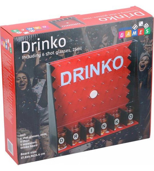 Lifetime Games Drankspel Drinko 25 Ml 3-delig