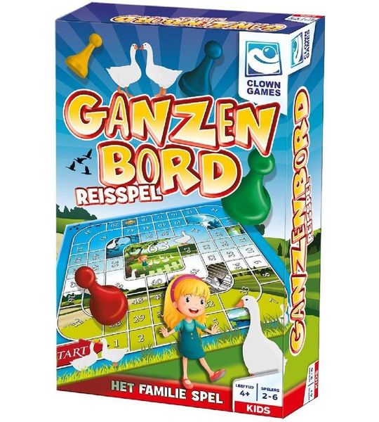 Clown Ganzenbord