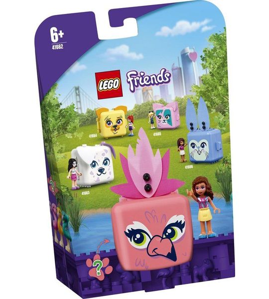 LEGO Friends Olivia's Flamingokubus - 41662