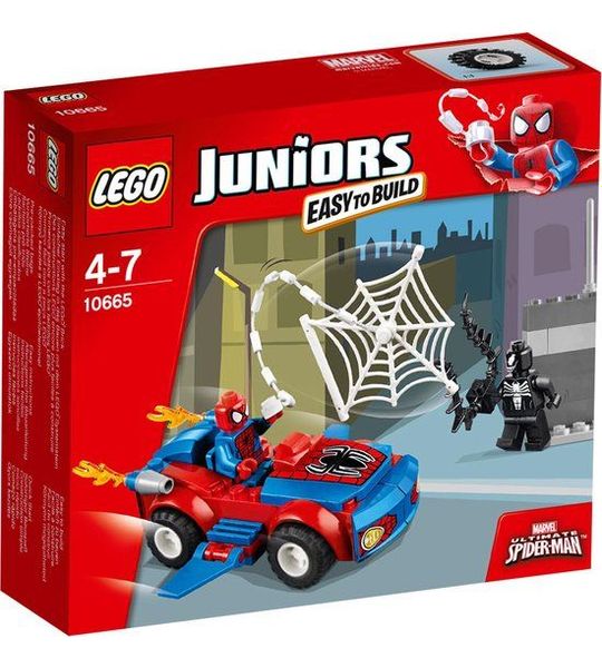 LEGO Juniors Spider-Man Spider-Car Achtervolging - 10665