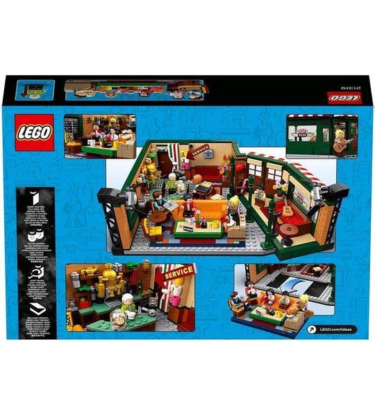 Lego 6283894 Lego Ideas Central Perk, Multicolor