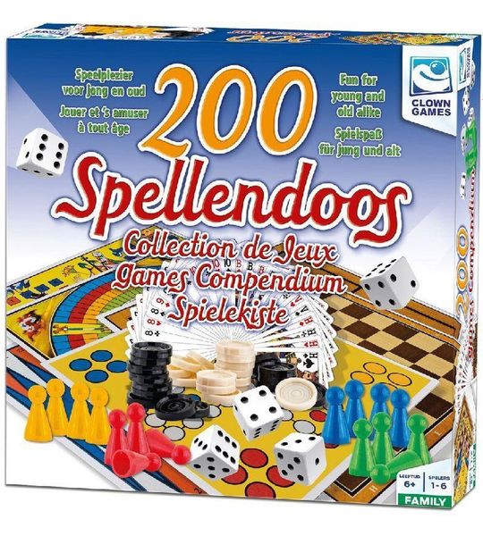 Clown Games Spellendoos 200dlg NL/FR/DU/EN