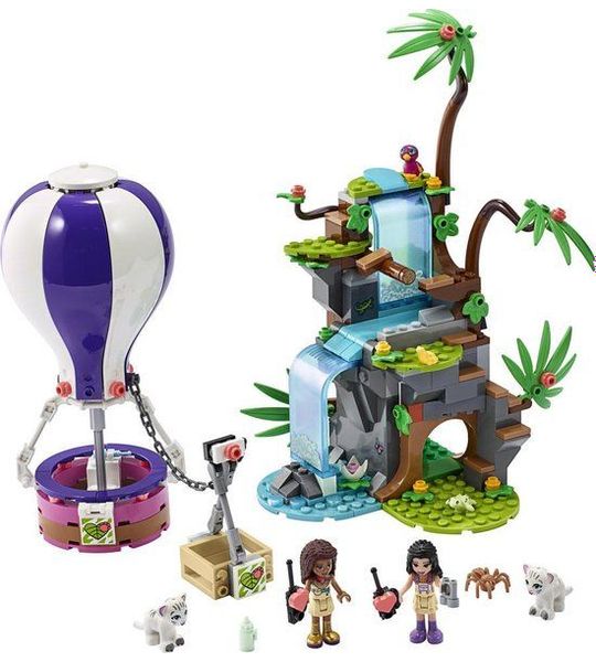 Lego Friends 41423 Luchtballon Jungle Witte Tijger Reddingsmissie