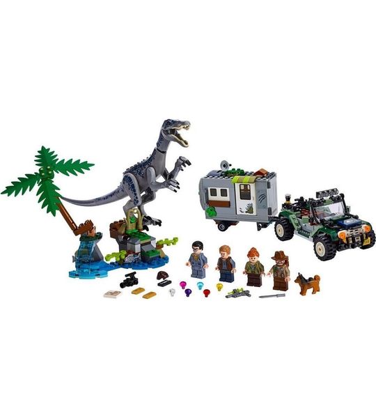 Lego Jurassic Parc 75935 Confrontatie met Baryonyx De Schattenjacht
