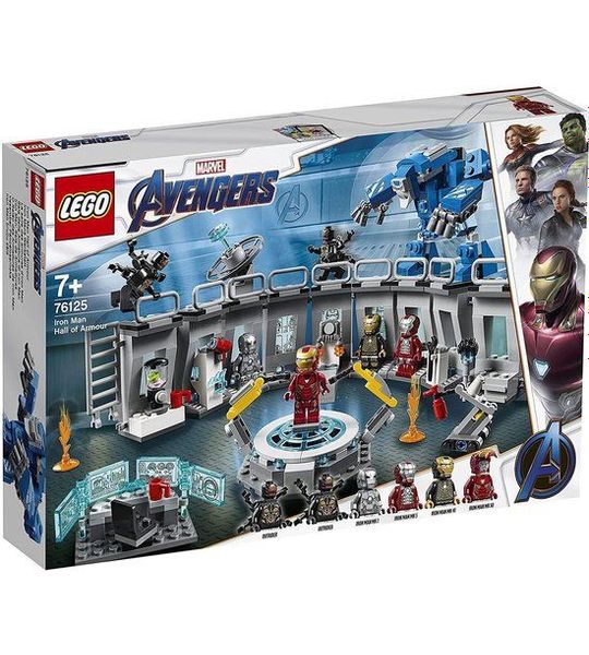 Lego - Superhelden uit het Marvel Avengers universum - speelset met 5 minifiguren Iron Man & Outrider