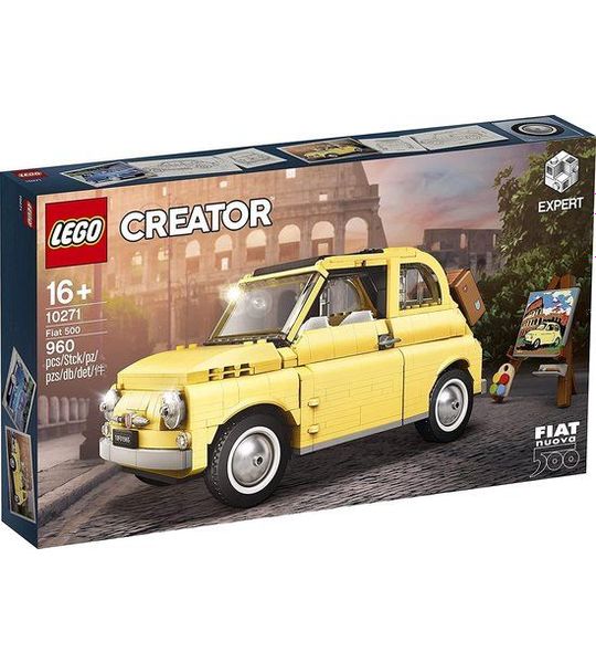 Lego - Creator Expert - FIAT 500 modelbouw
