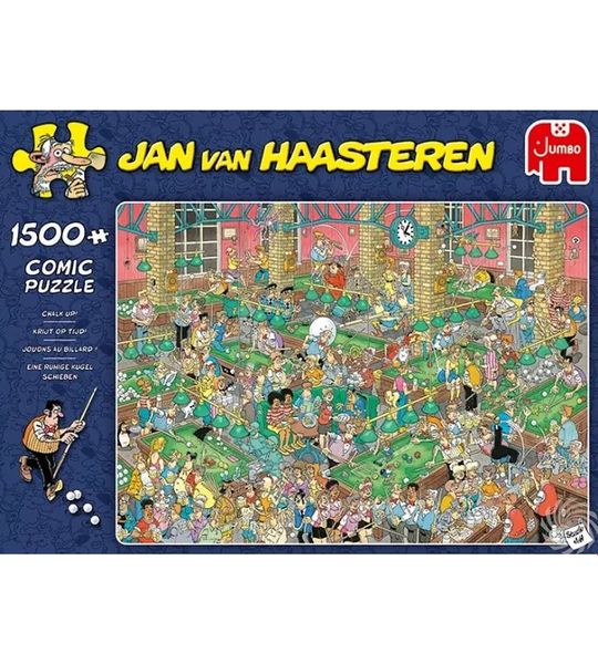 Jan Van Haasteren - Krijt Op Tijd! (1500 Stukjes)