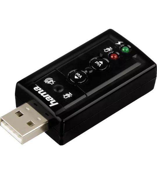 Hama 7.1 Surround USB Geluidskaart