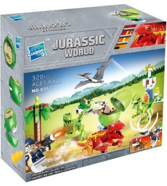 lego mega dino ei / groen lego ei / lego ei / ei om je dinosaurussen  mee te nemen / DIY 3D Mini Plastic Dino Kit Toy Bouwstenen