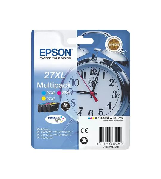 Epson 27XL (T2715) 3-kleuren Multipack