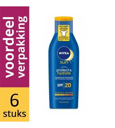 Nivea Sun Protect  en  Hydrate Zonnemelk Factorspf20 Voordeelverpakking
